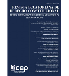 Revista Ecuatoriana de Derecho Constitucional Instituto Iberoamericano de Derecho Constitucional