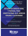 Estudios de Derecho Penal y Procesal Penal Constitucional en el Derecho peruano y ecuatoriano