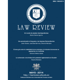 Revista de Universidad San Francisco de Quito Law Review Volumen I número 2 Revista de Universidad San Francisco de Quito Law Review Volumen I número 2