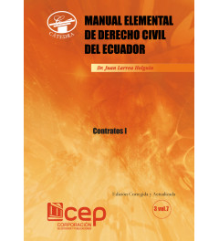 Manual Elemental de Derecho Civil 3 Vol. 7: Contratos I