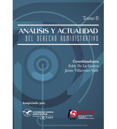 Análisis y Actualidad del Derecho Administrativo Tomo II Análisis y Actualidad del Derecho Administrativo Tomo II