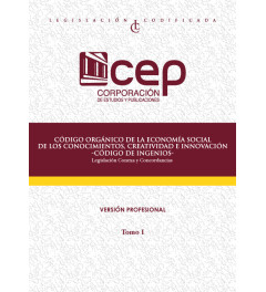 Código Orgánico de la Economía Social de los Conocimientos, Creatividad e Innovación (Código de Ingenios)  Tomo I
