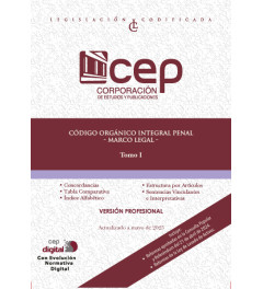 Código Orgánico Integral Penal COIP Tomo I Código Orgánico Integral Penal COIP Tomo I