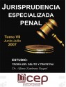 Jurisprudencia Especializada Penal Tomo VII 2007