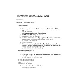 Código del Trabajo. Tomo I:...