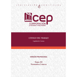 Código del Trabajo. Tomo...