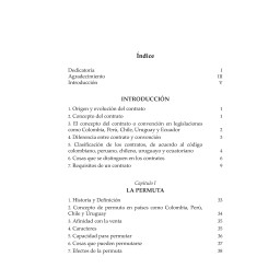 Los Contratos de Permuta,...