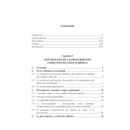 La prescripción tributaria....