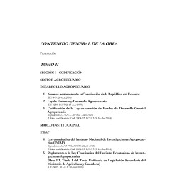 Legislación Agropecuaria....