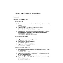 Legislación del Servicio...