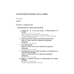 Legislación Ambiental. Tomo...