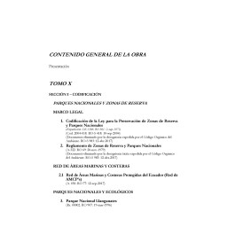 Legislación Ambiental. Tomo...