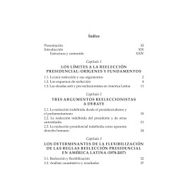 Reelección Presidencial y...