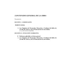 Ley Orgánica de Prevención,...