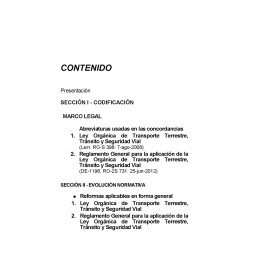 Ley Orgánica de Transporte...