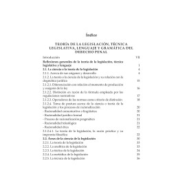 Derecho Penal, Teoría de...