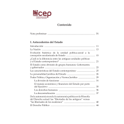 El Estado y la...