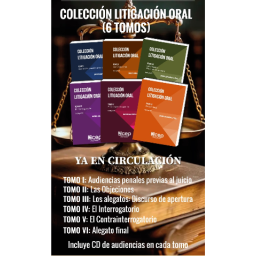 COLECCIÓN LITIGACIÓN ORAL...