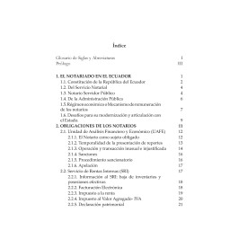 El Notariado en el Ecuador:...