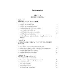 Litigación Oral Tomo I:...